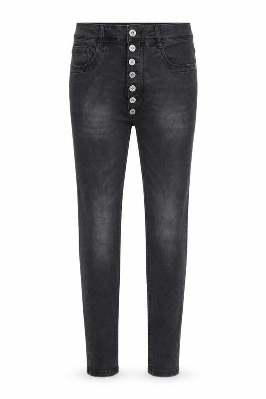 Preworn Mens Black  Denim Skinny Jeans Size S L28 in