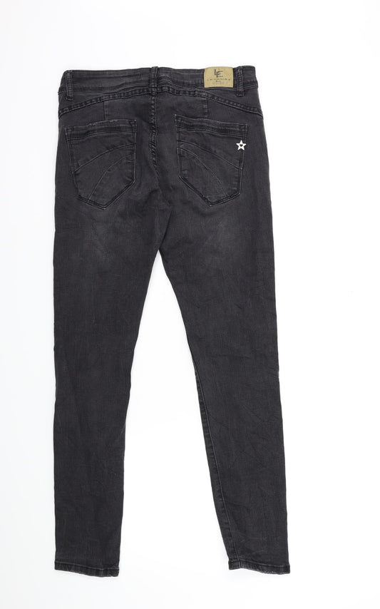 Preworn Mens Black  Denim Skinny Jeans Size S L28 in
