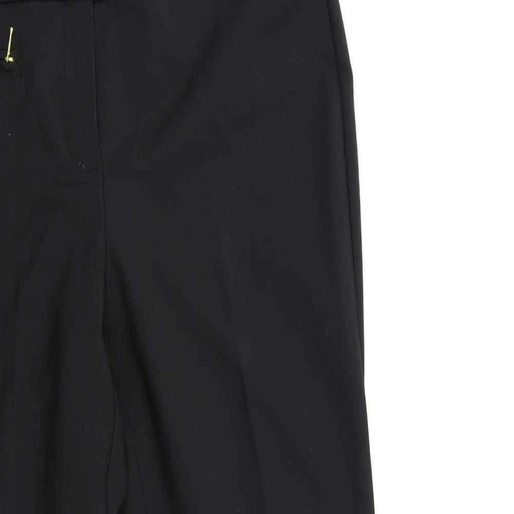 NEXT Womens Black   Trousers  Size 12 L25 in