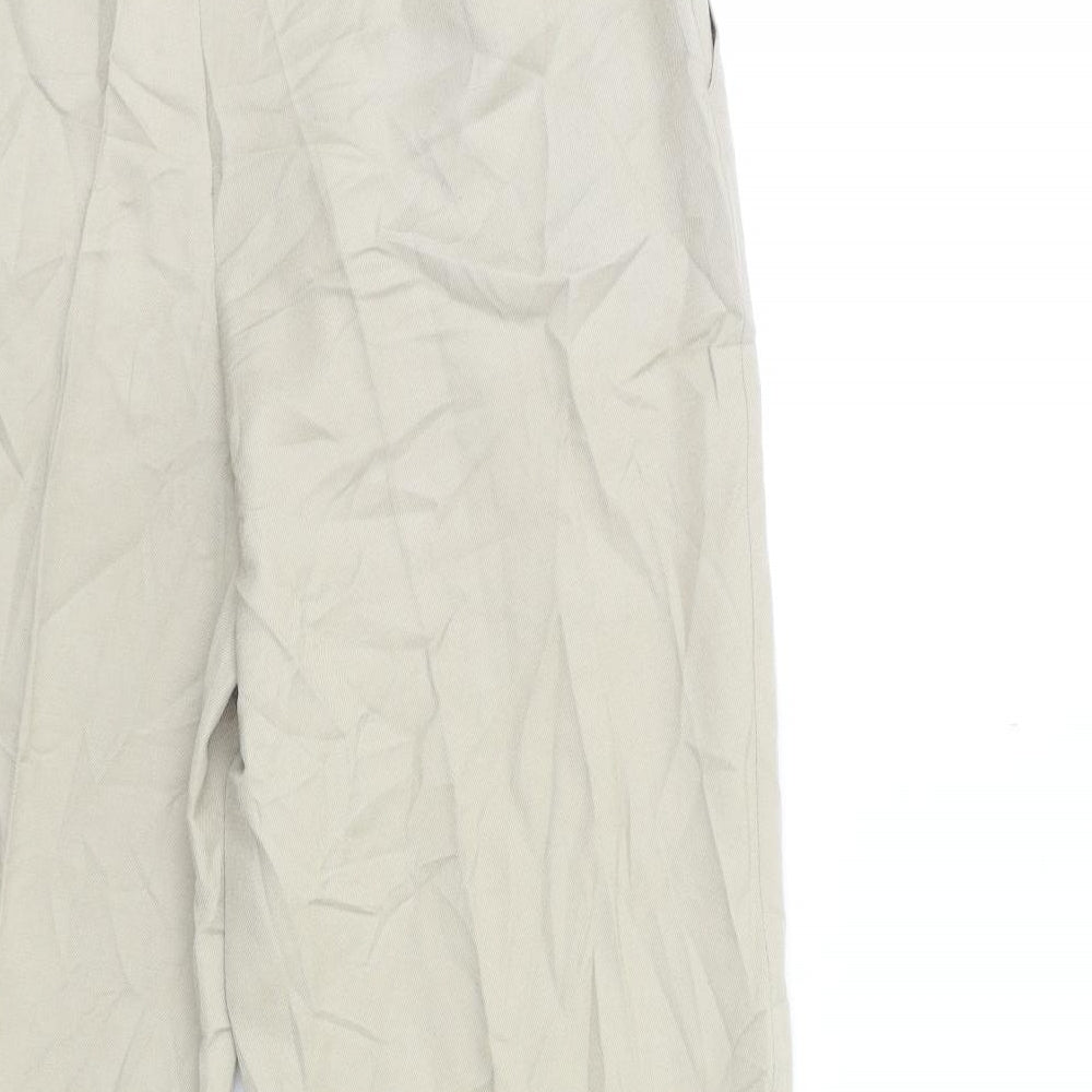 Alba Moda Womens Beige   Trousers  Size 10 L38 in