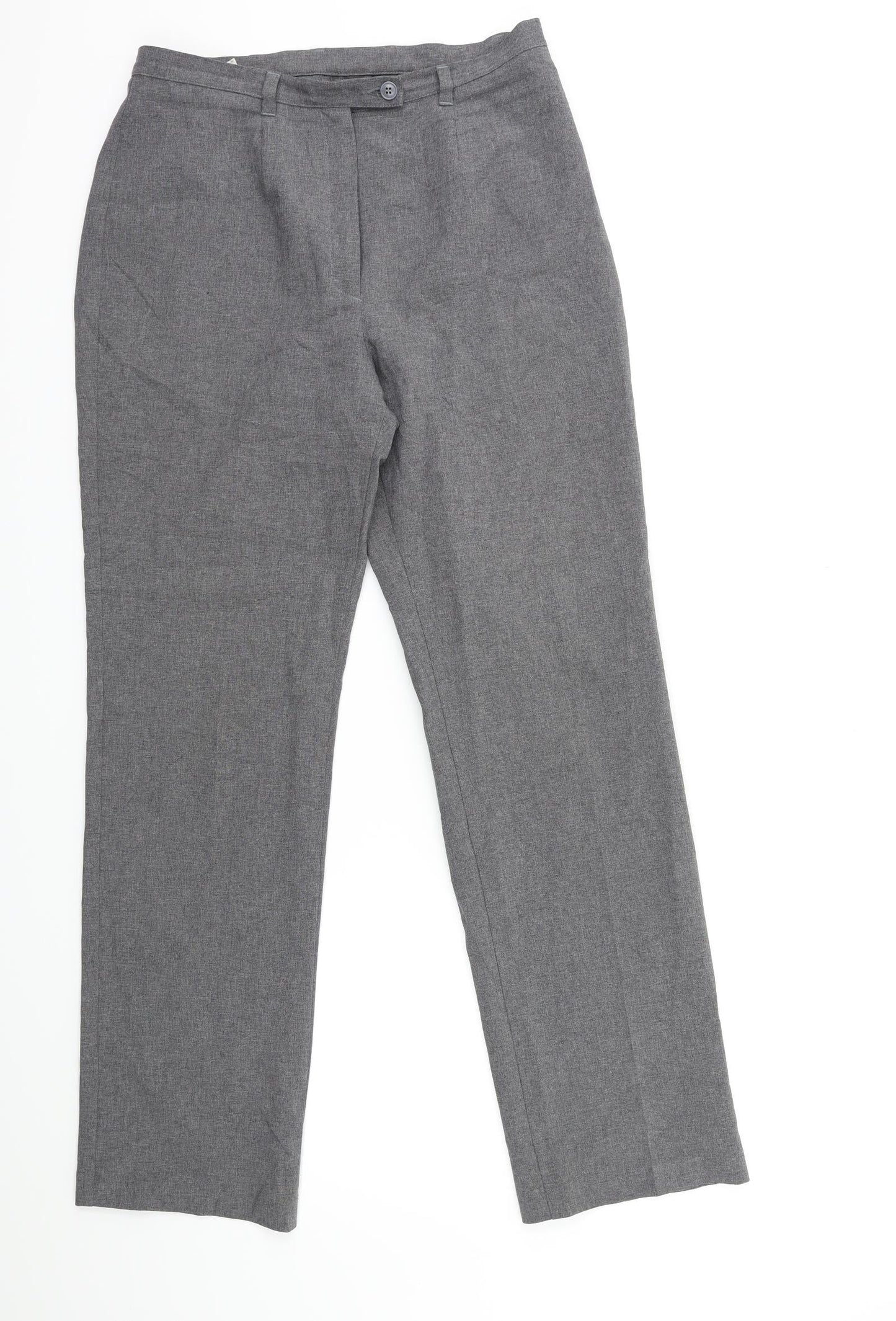 United Colors of Benetton Womens Grey   Trousers  Size 28 in L29 in