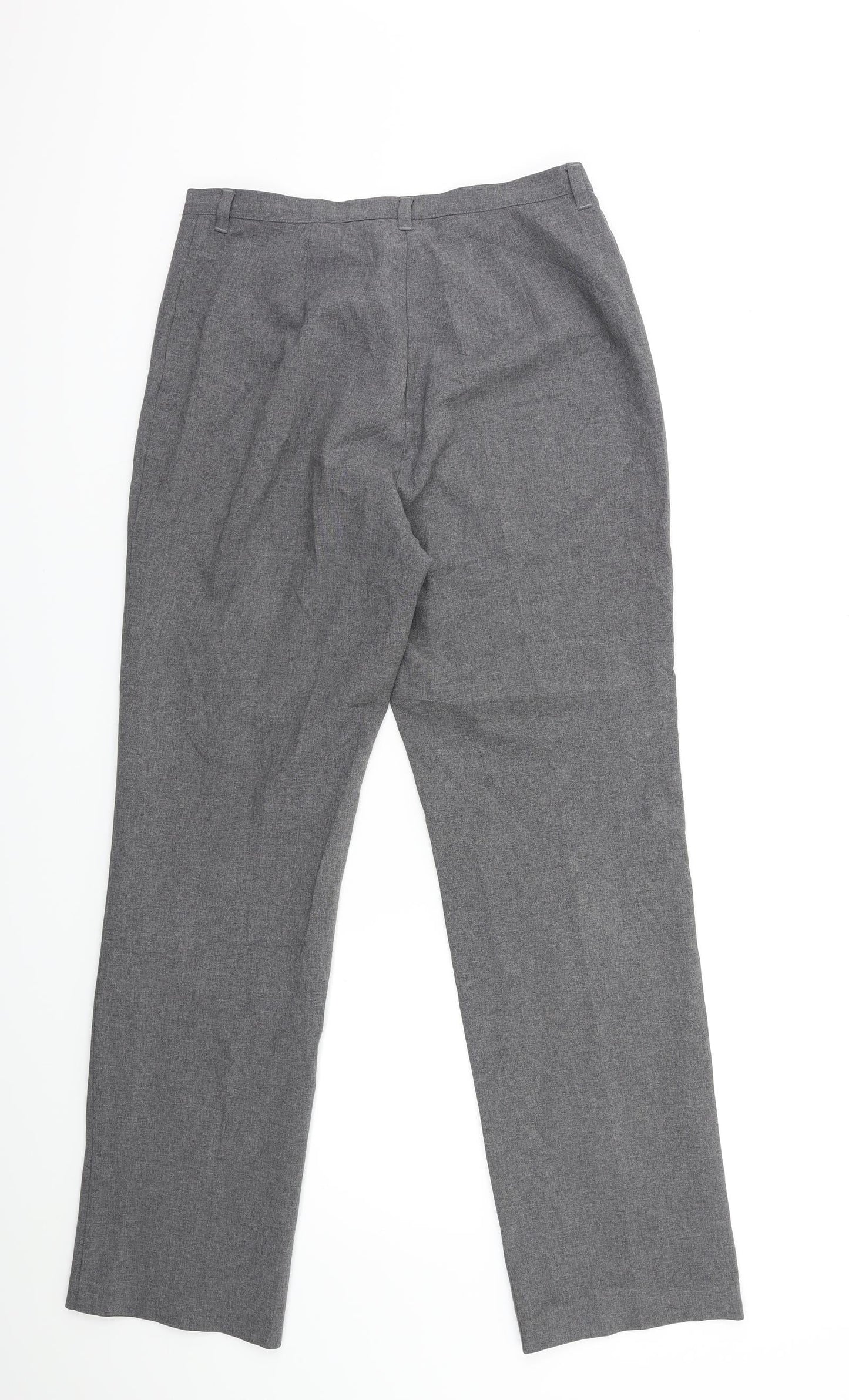 United Colors of Benetton Womens Grey   Trousers  Size 28 in L29 in