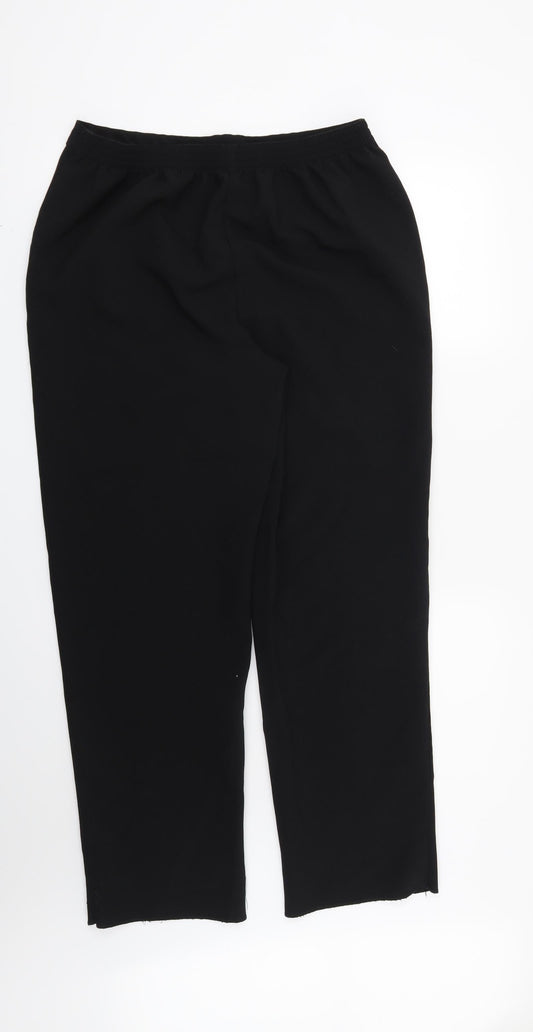 ISLE Womens Black   Trousers  Size 14 L29 in