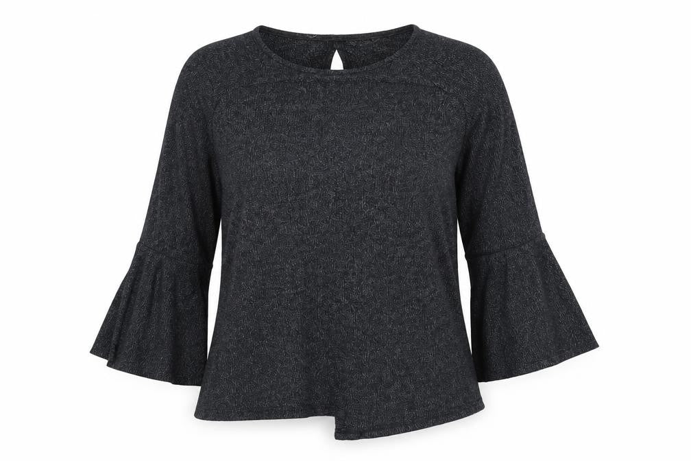 Preworn Womens Grey   Basic Blouse Size M