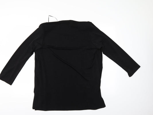 Emeliax Womens Black   Cardigan Jumper Size L