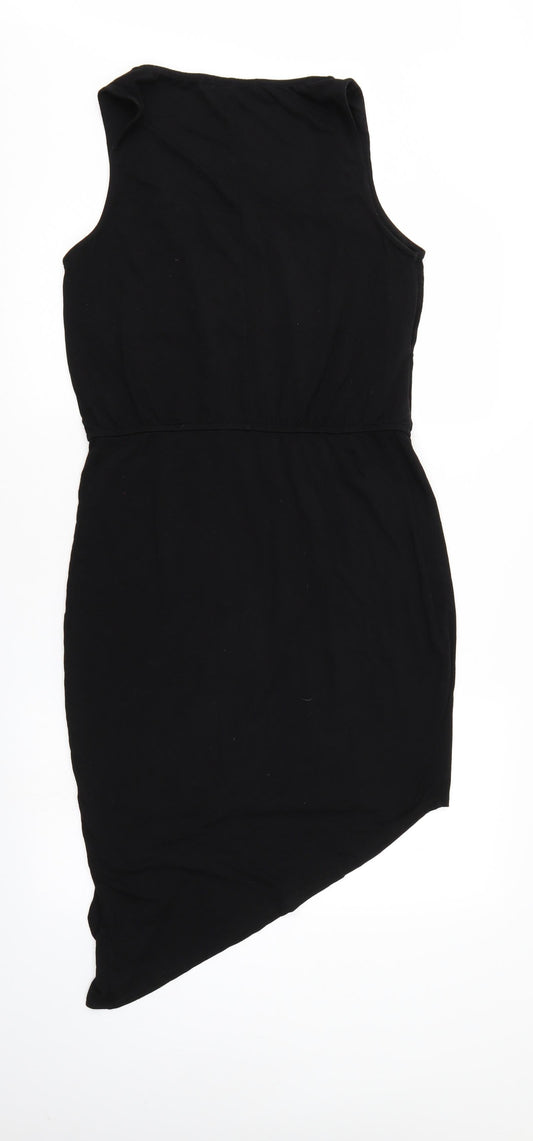 Just Fab Womens Black   Tank Dress  Size L