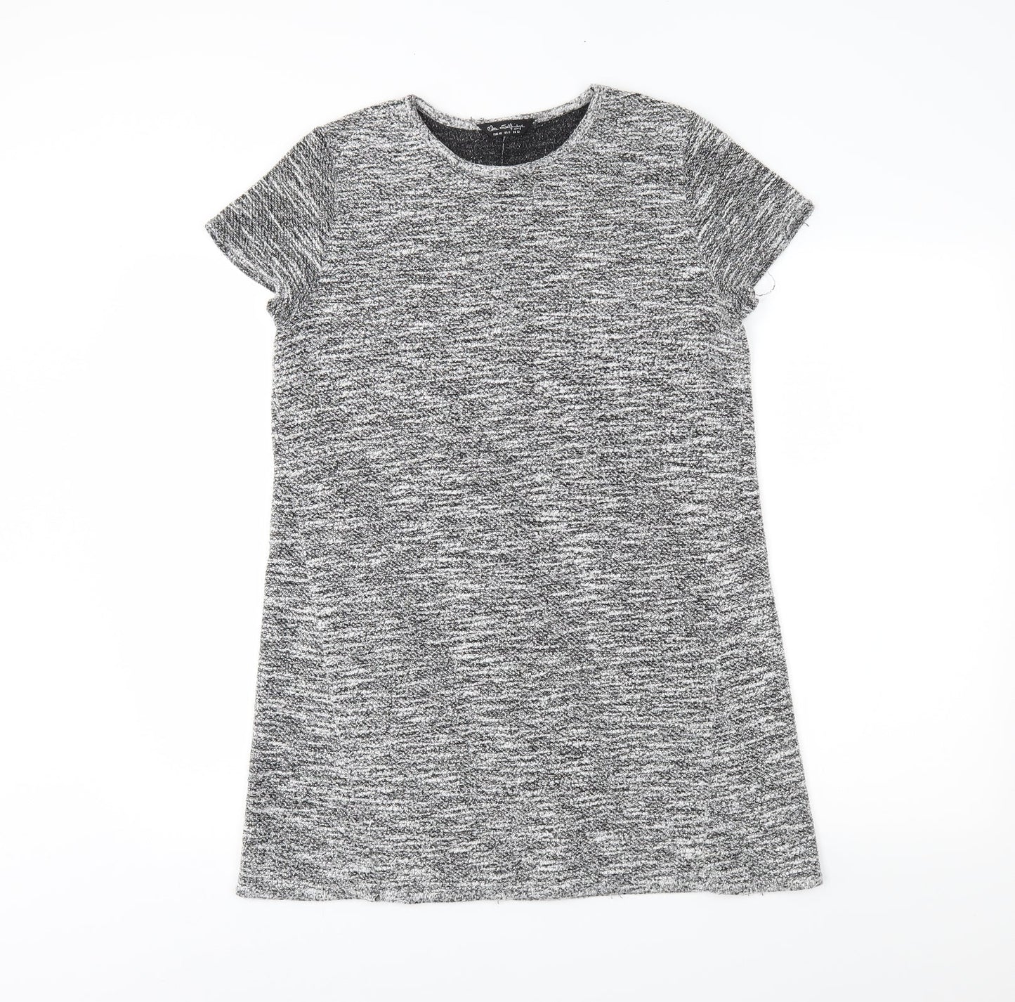 Miss Selfridge Womens Grey   T-Shirt Dress  Size 12