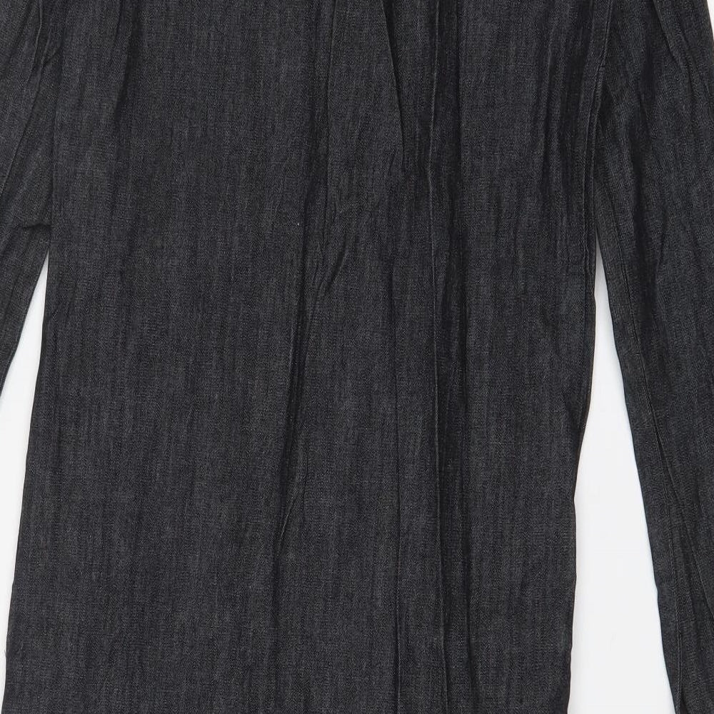 Boohoo Womens Black   T-Shirt Dress  Size 6