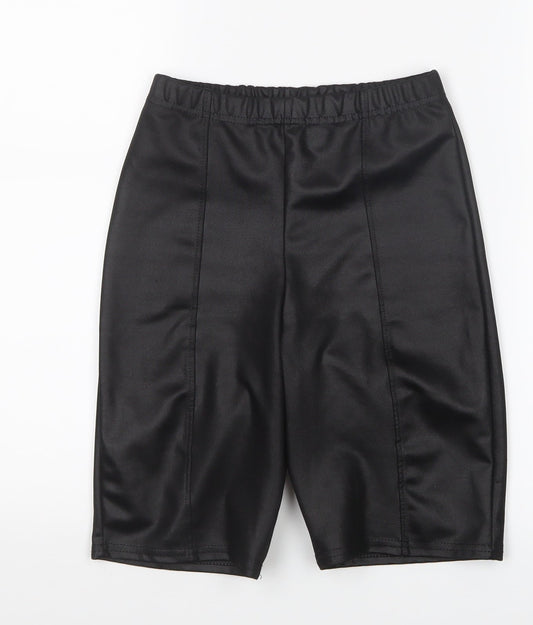 I-X London Womens Black   Skimmer Shorts Size 6