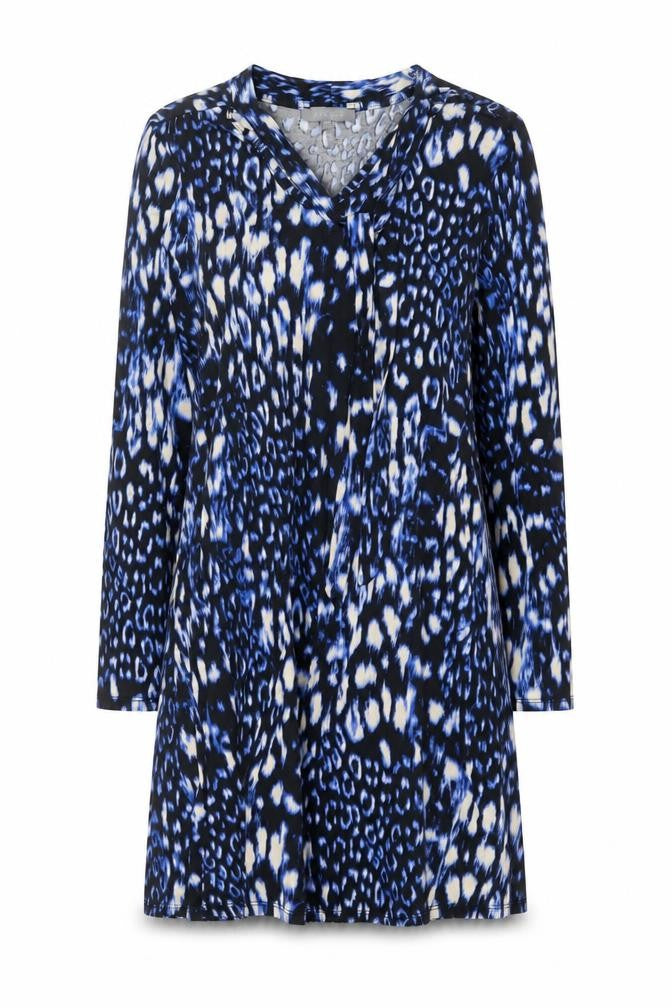 Principles Womens Blue Animal Print  Shift  Size 10