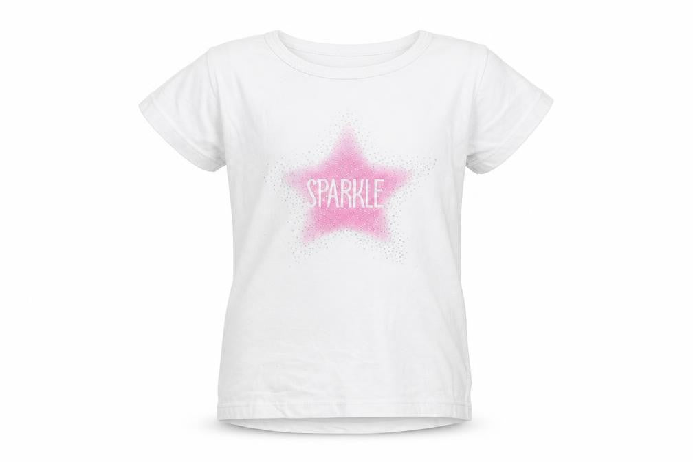 Primark Girls White   Basic T-Shirt Size 6-7 Years