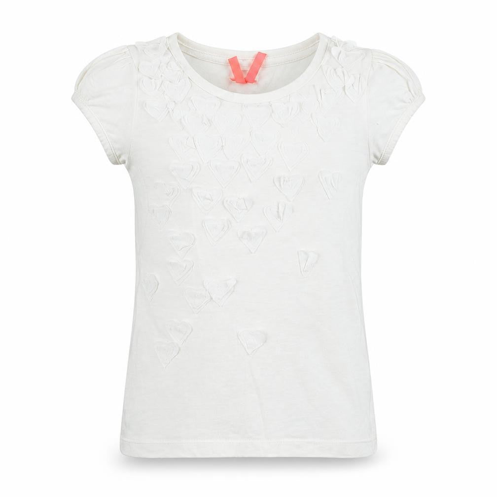 Next Girls White   Basic T-Shirt Size 5 Years