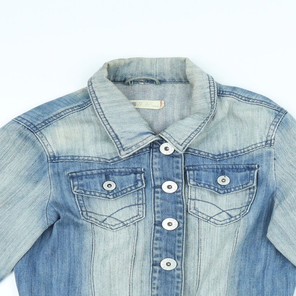New Look Womens Blue  Denim Jacket  Size 10