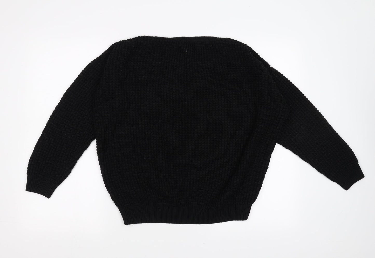 Topshop Womens Black   Pullover Jumper Size 8