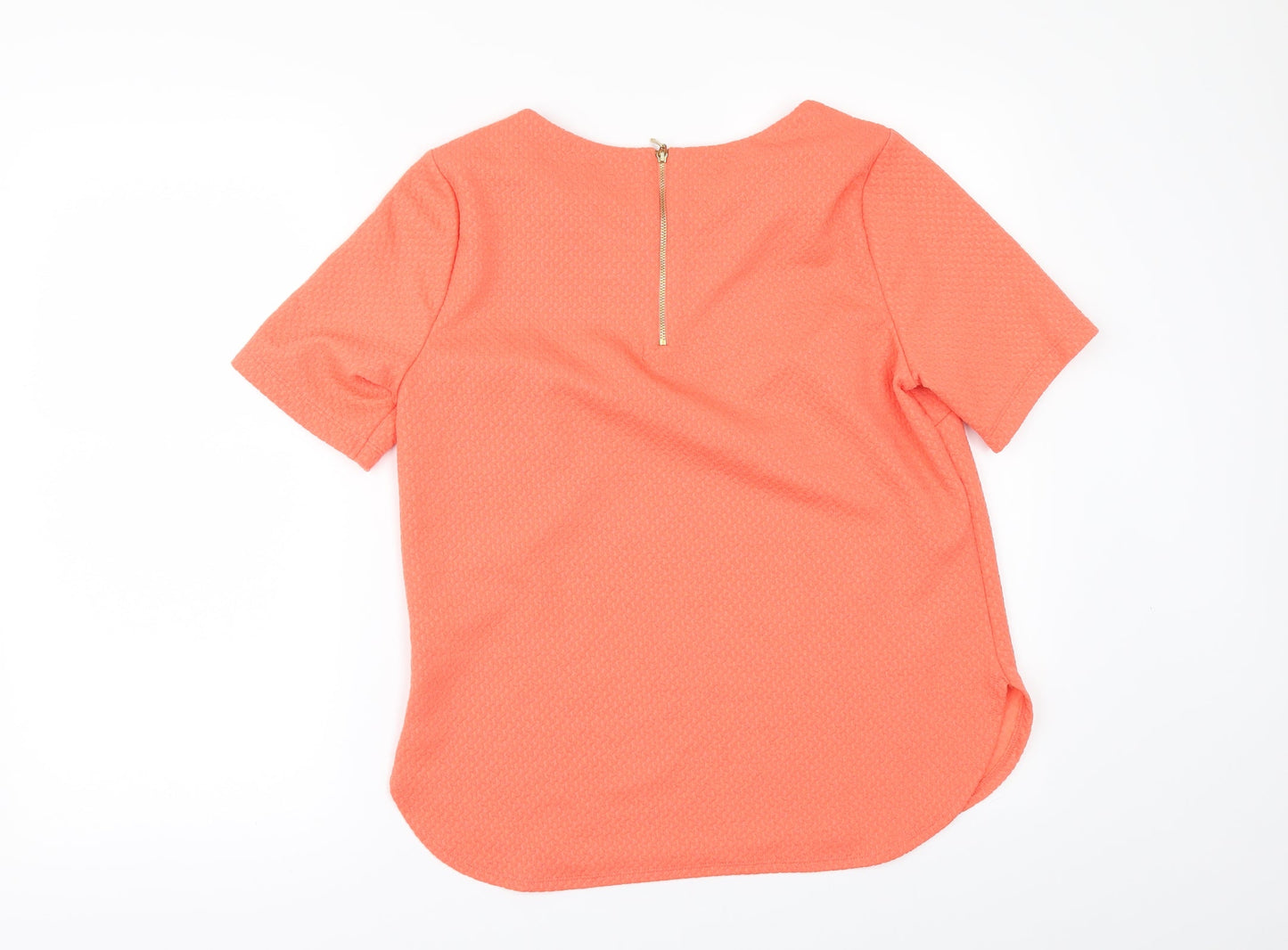 Marks and Spencer Womens Orange   Basic T-Shirt Size 12