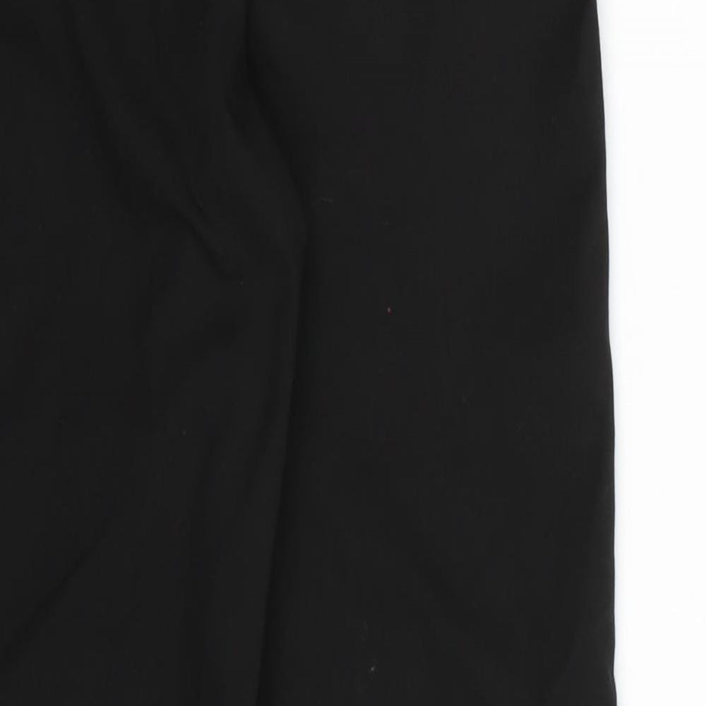 Top Class Boys Black  Rayon Dress Pants Trousers Size 9 Years - School Trousers