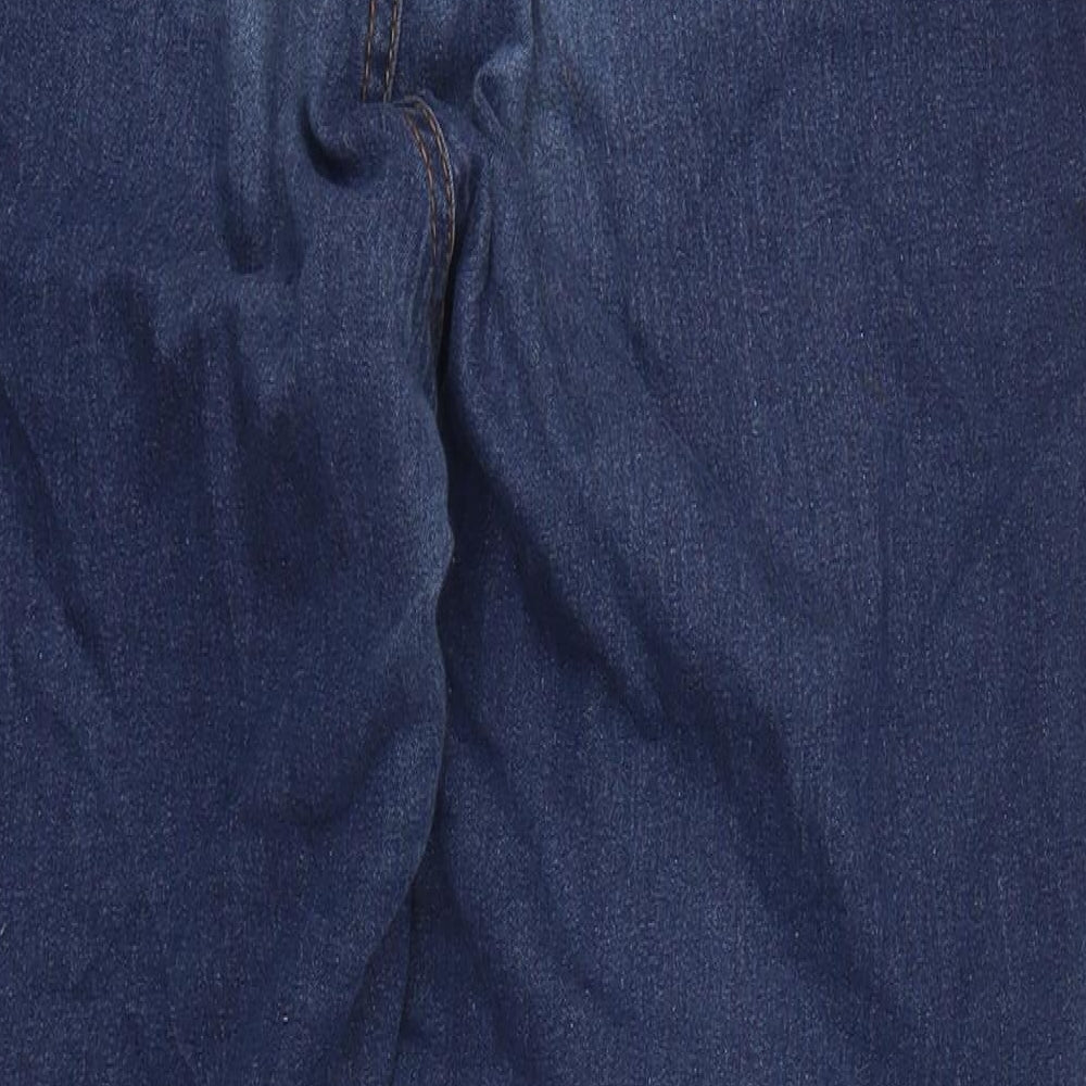 Denim Co Womens Blue  Denim Straight Jeans Size 14 L28 in