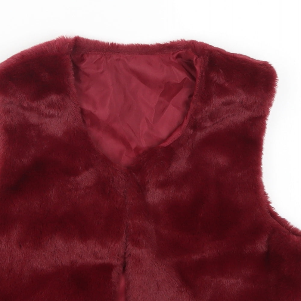 Matalan Girls Red   Jacket  Size 10 Years