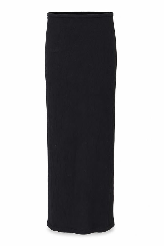 PRETTYLITTLETHING Womens Black   Straight & Pencil Skirt Size 6  - Stretch waistband