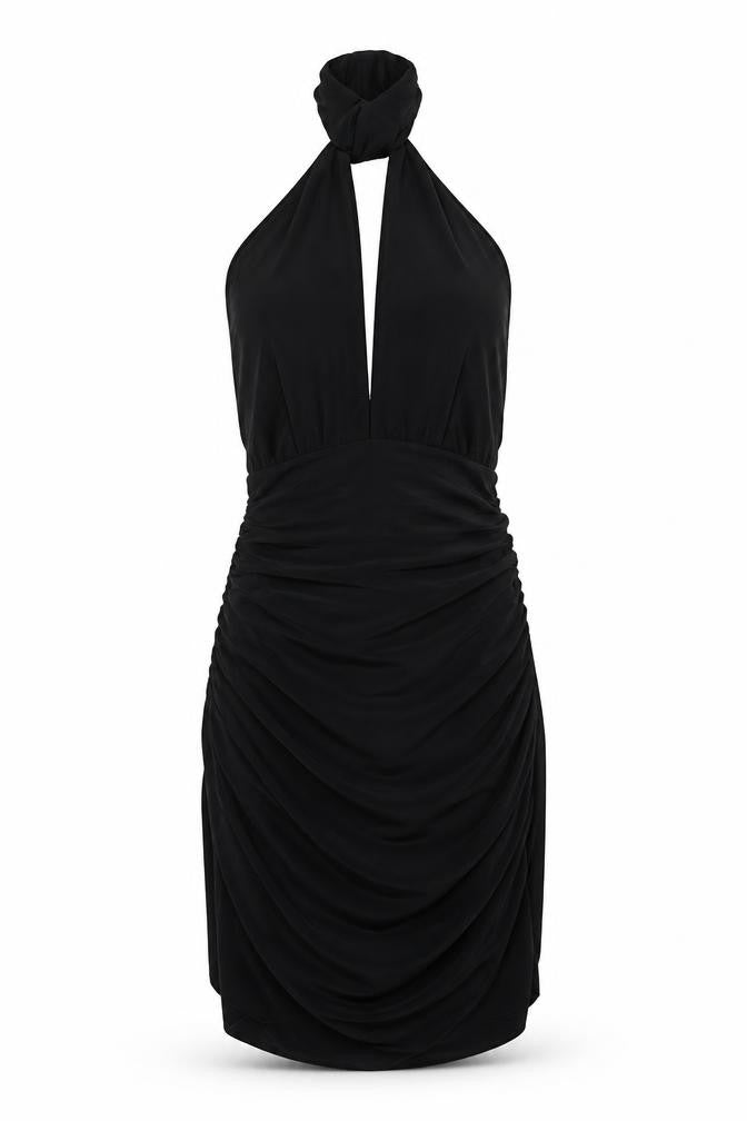 PRETTYLITTLETHING Womens Black   Bodycon  Size 4