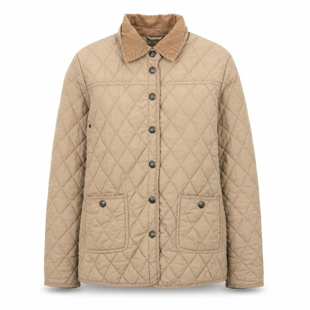 DENIM AND CO Womens Beige   Jacket Coat Size 8
