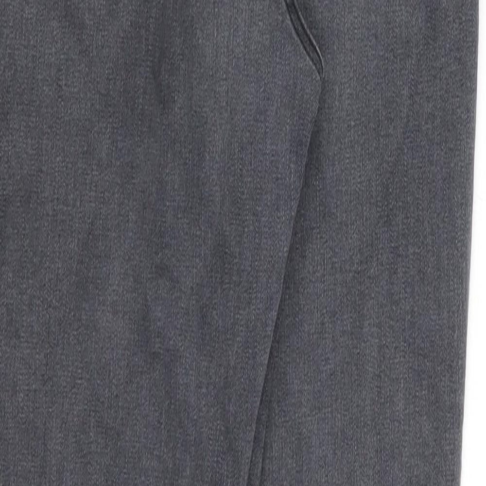 Topshop Womens Grey   Skinny Jeans Size 30 in L30 in