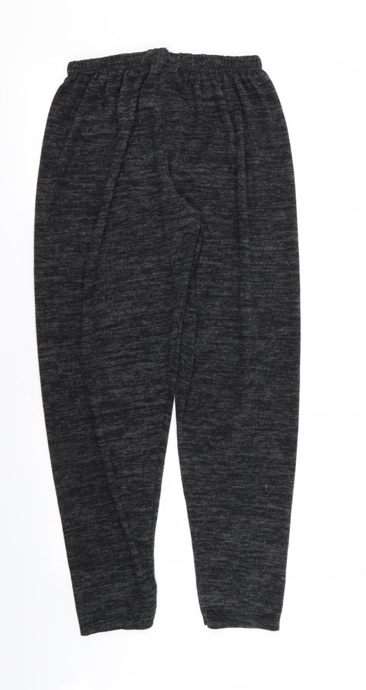 Preworn Womens Black   Sweatpants Trousers Size 4 L27 in - Stretch waistband