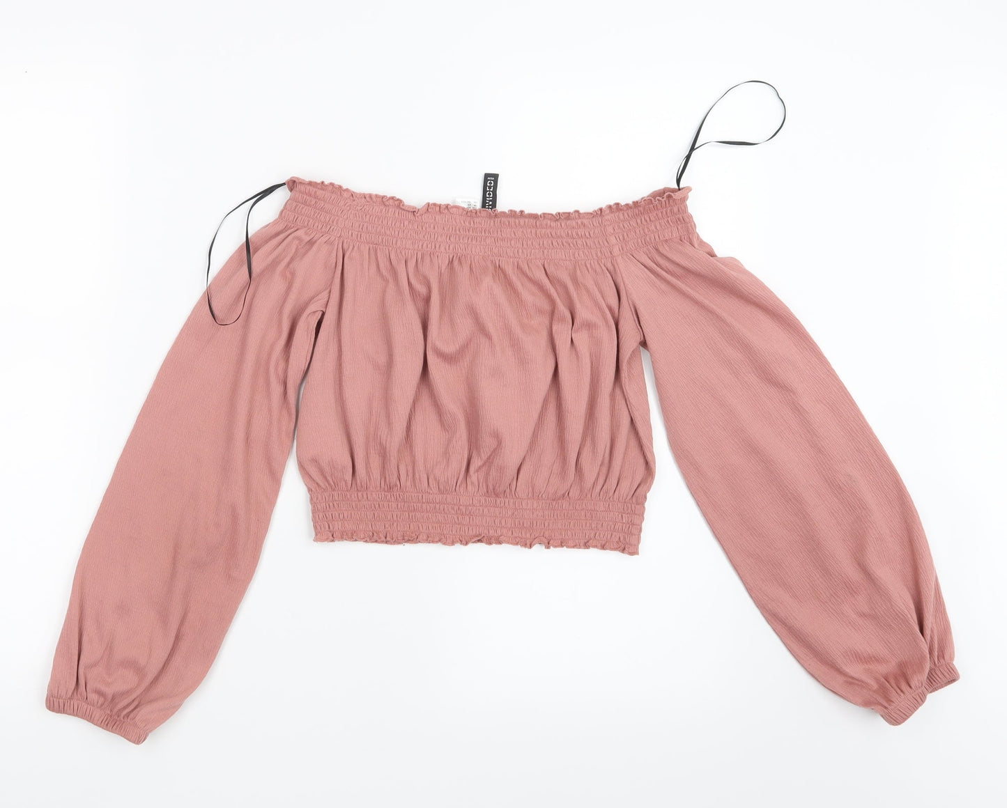 Divided by H&M Womens Pink   Cropped T-Shirt Size XS
