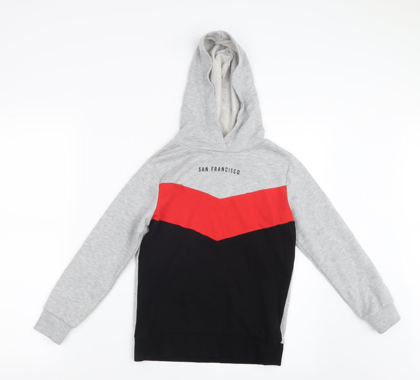 Very Boys Grey   Pullover Hoodie Size 9 Years