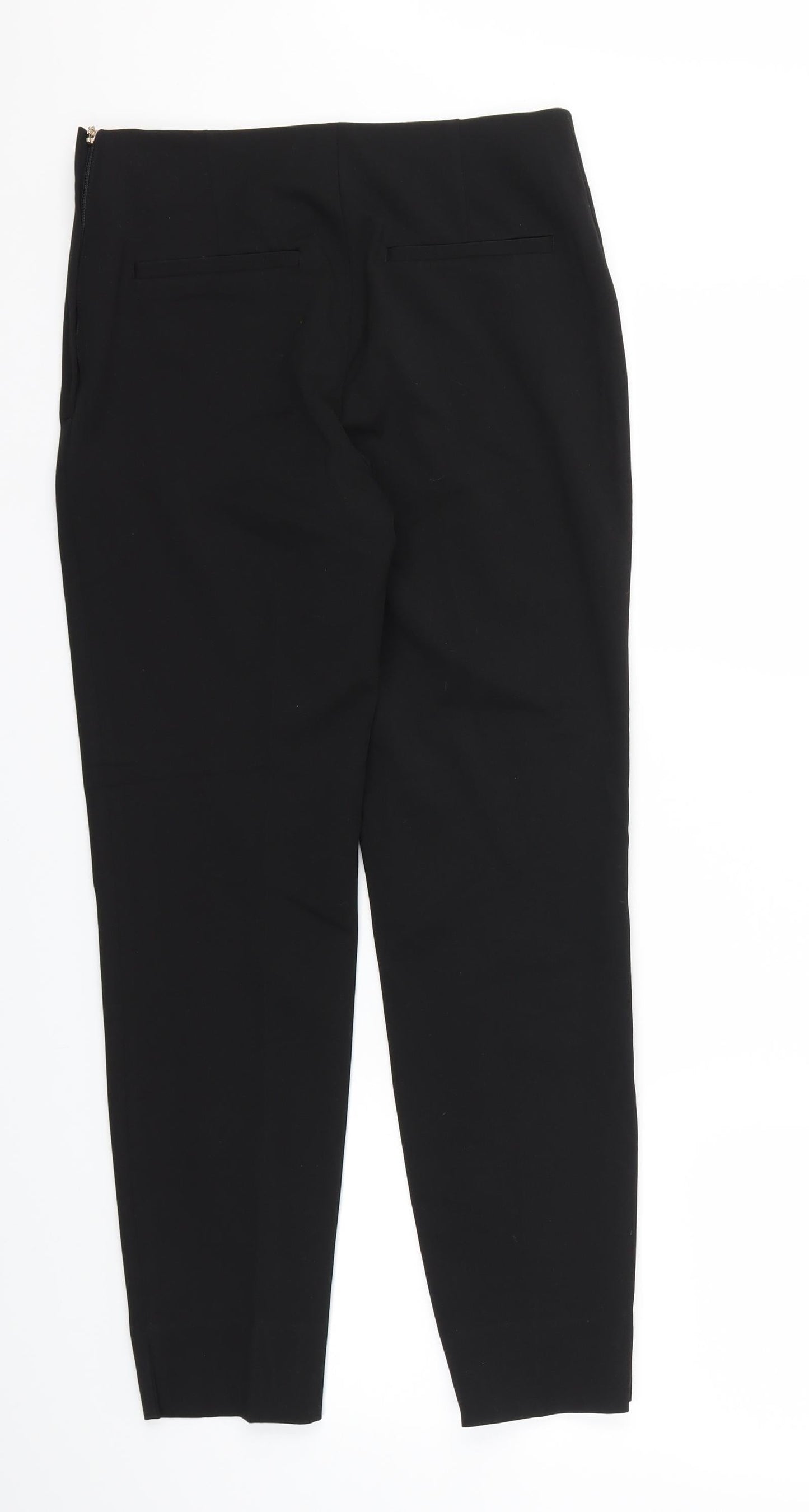 H&M Womens Black   Trousers  Size 10 L27 in