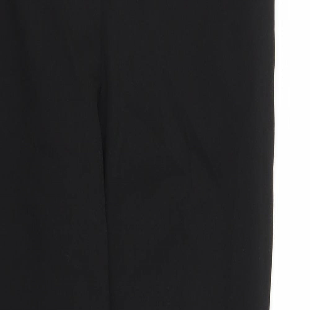 H&M Womens Black   Trousers  Size 10 L27 in