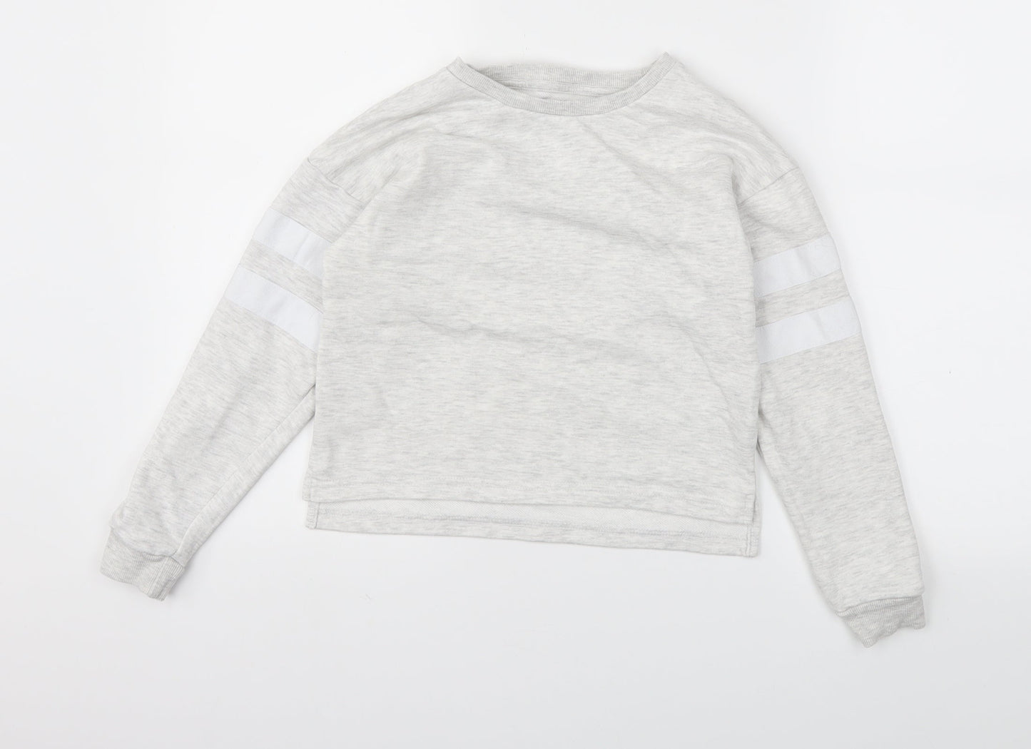 Primark Girls Grey   Pullover Hoodie Size 9-10 Years