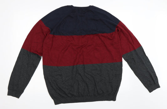 ACW85 Mens Grey   Pullover Jumper Size L