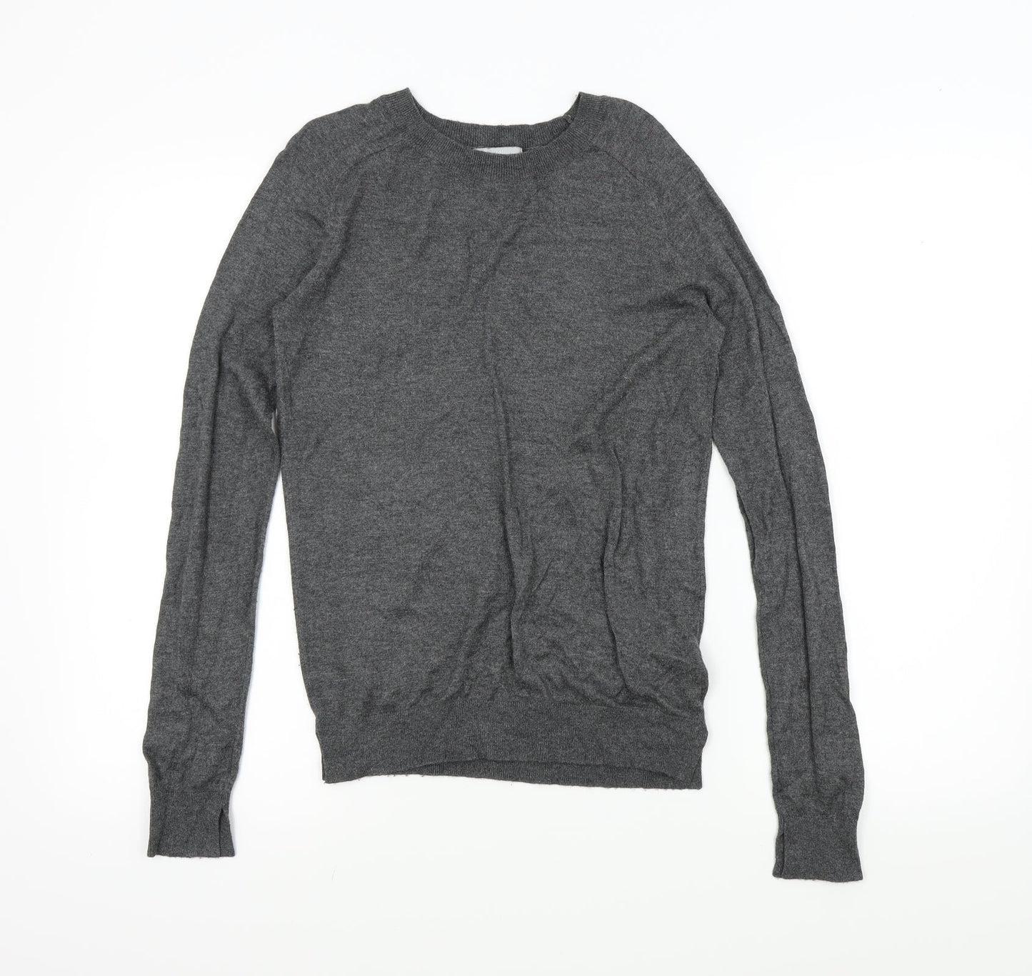 H&M Womens Grey   Pullover Jumper Size S