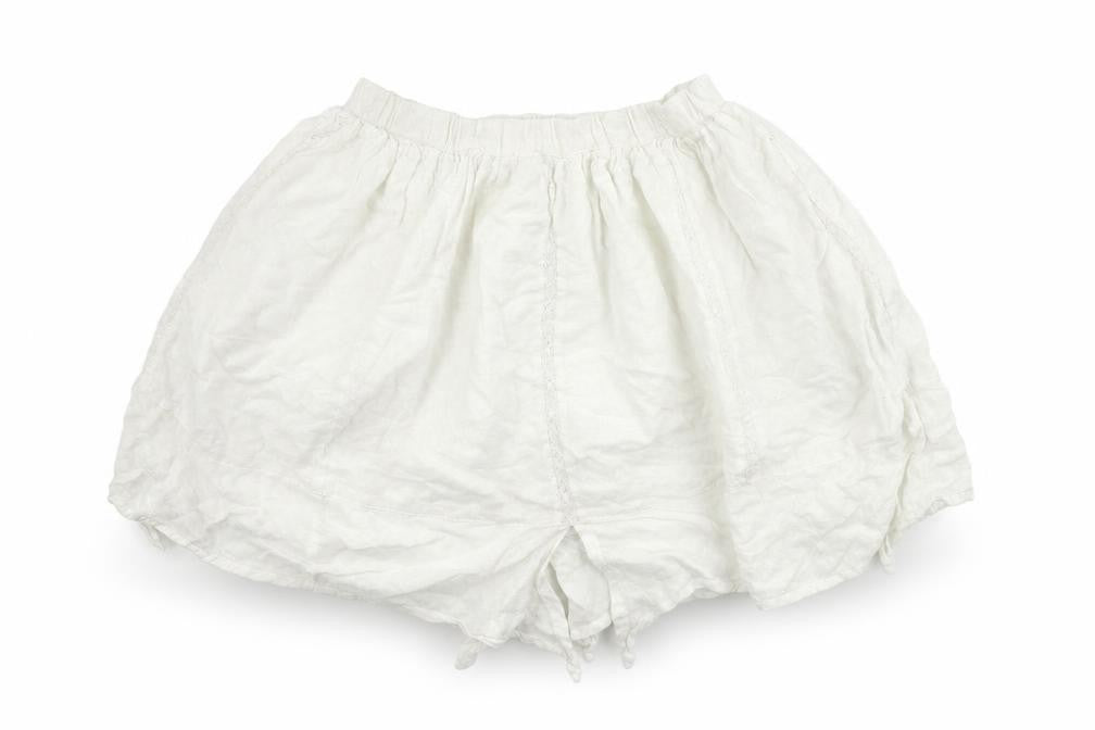Next Girls White Colourblock  Flare Skirt Size 8 Years