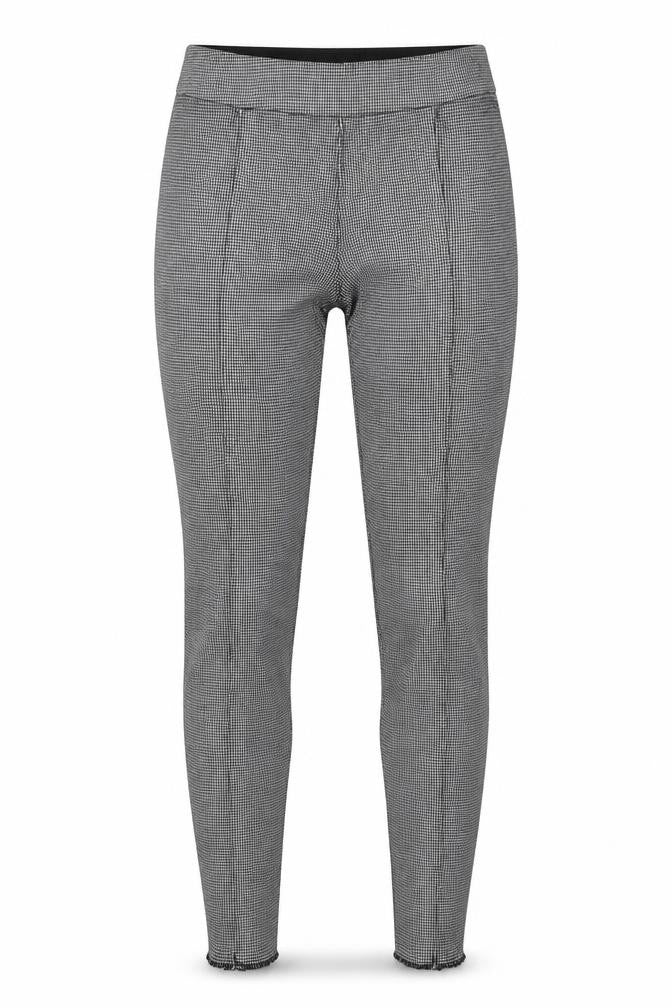 H&M Womens Grey Houndstooth  Jegging Leggings Size 8 L26 in