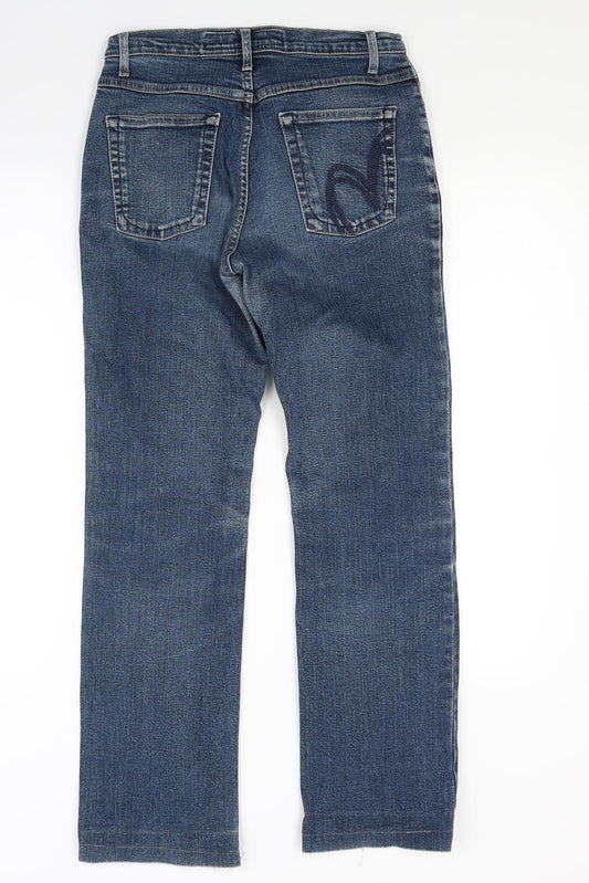 Peruna Womens Blue  Denim Skinny Jeans Size 8 L26 in