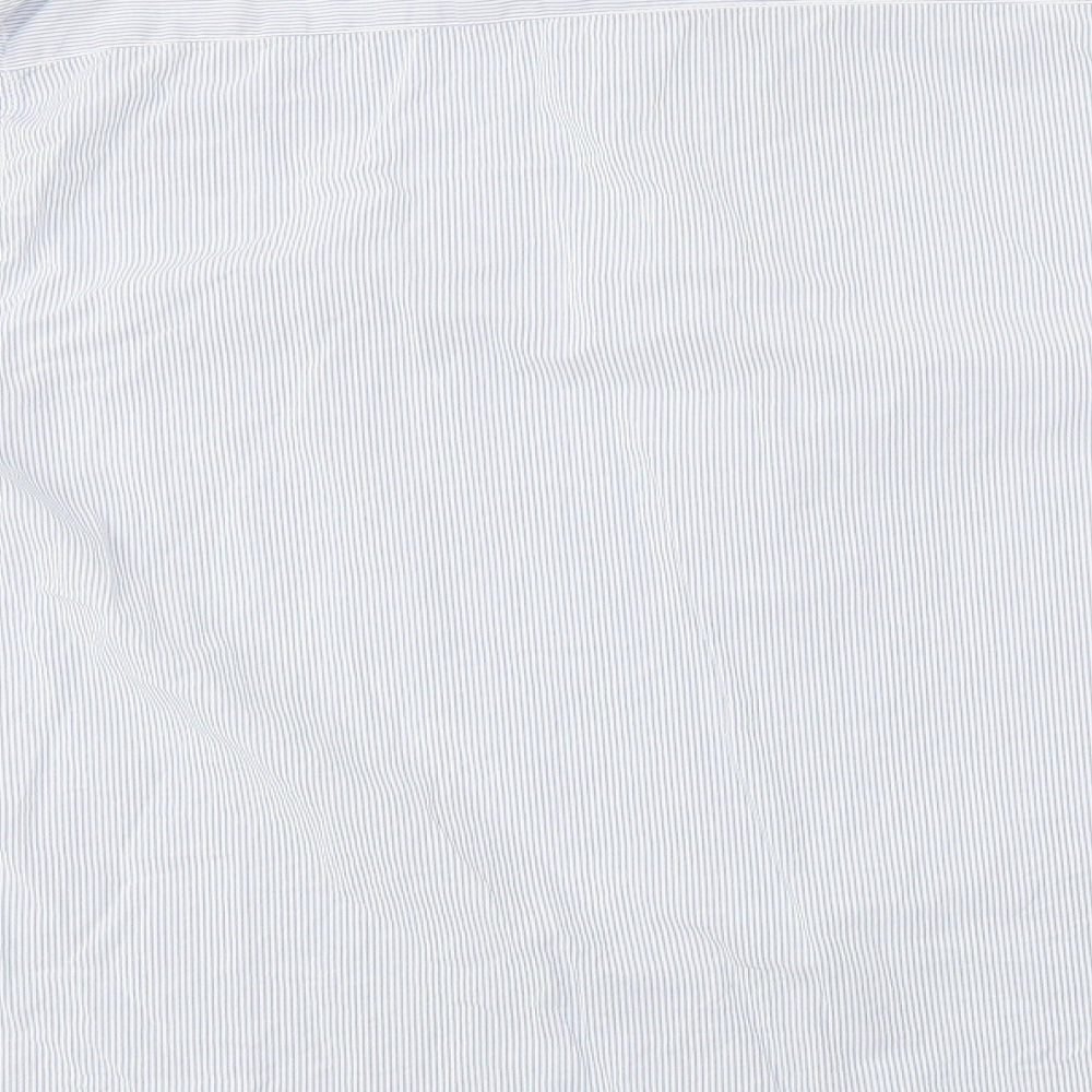 Easy  Womens Blue   Basic Button-Up Size XL
