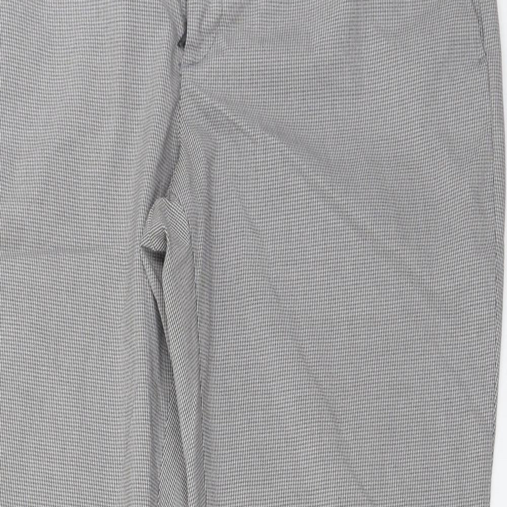 Zara  Womens Grey   Trousers  Size 32 in L24 in