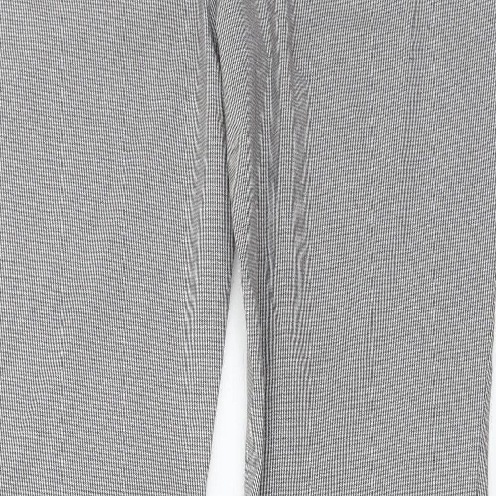 Zara  Womens Grey   Trousers  Size 32 in L24 in