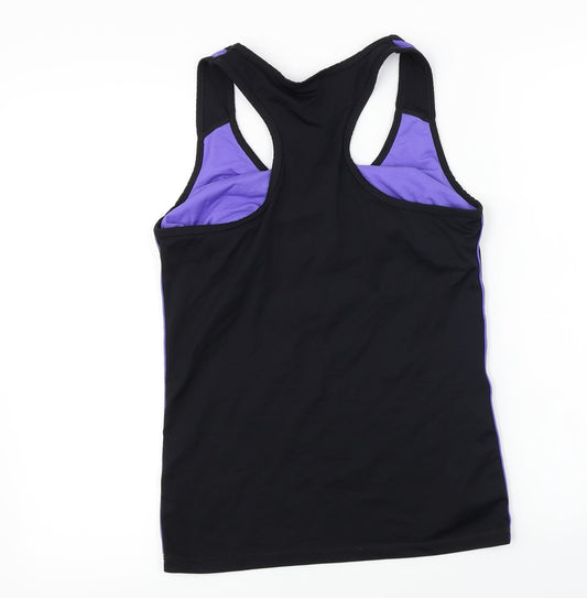 WORKOUT  Womens Black   Basic T-Shirt Size 16
