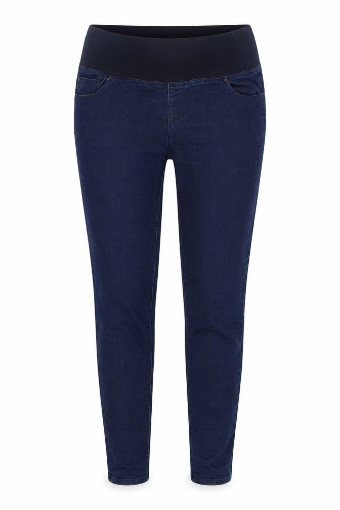 Denim & Co. Womens Blue   Trousers  Size 12 L29 in