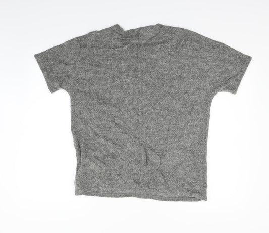Zara Womens Grey   Pullover Jumper Size S