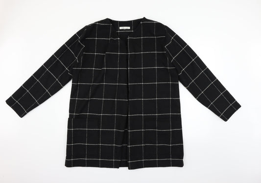 Peacocks Womens Black   Jacket  Size L