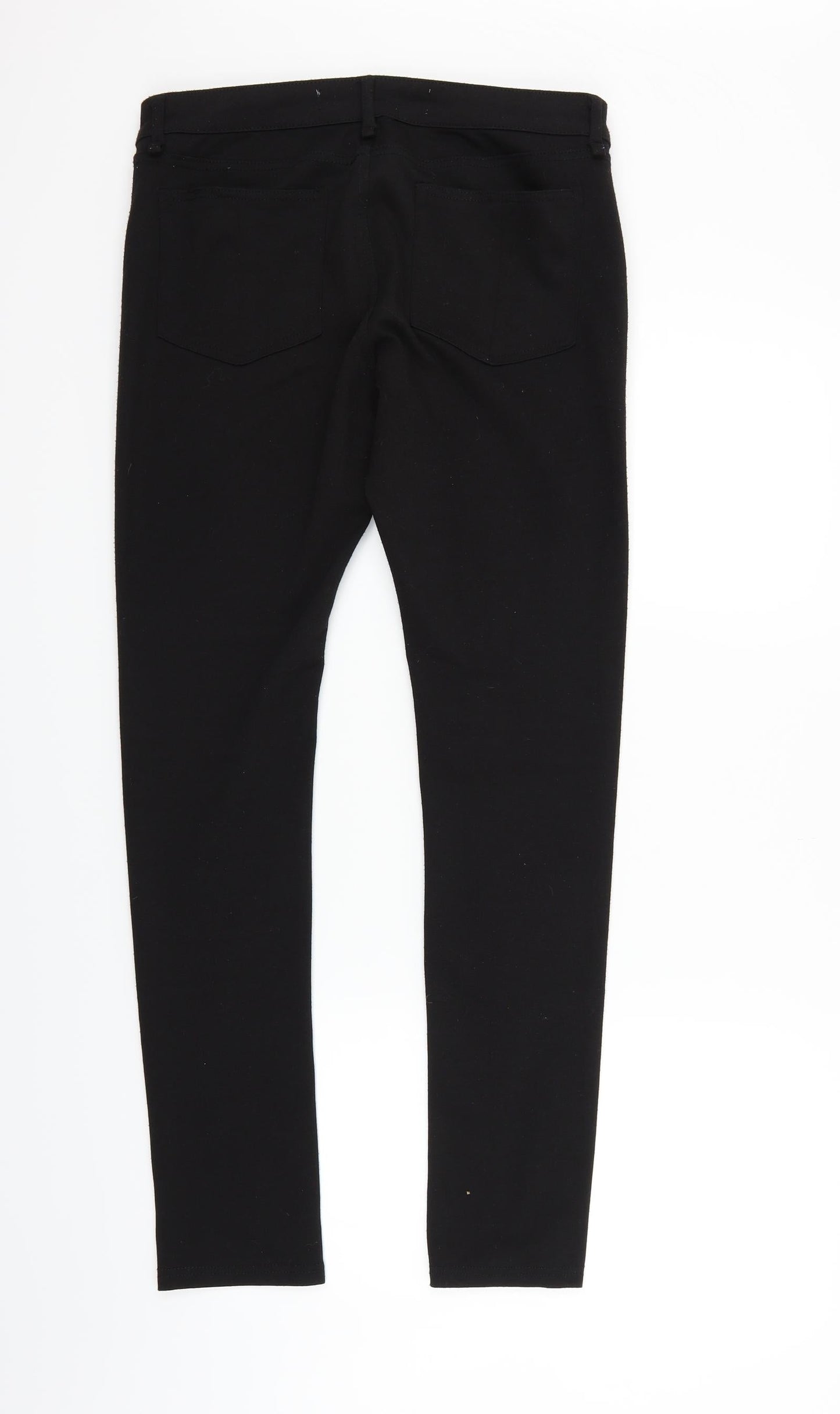 deniem & co Womens Black   Trousers  Size 14 L28 in