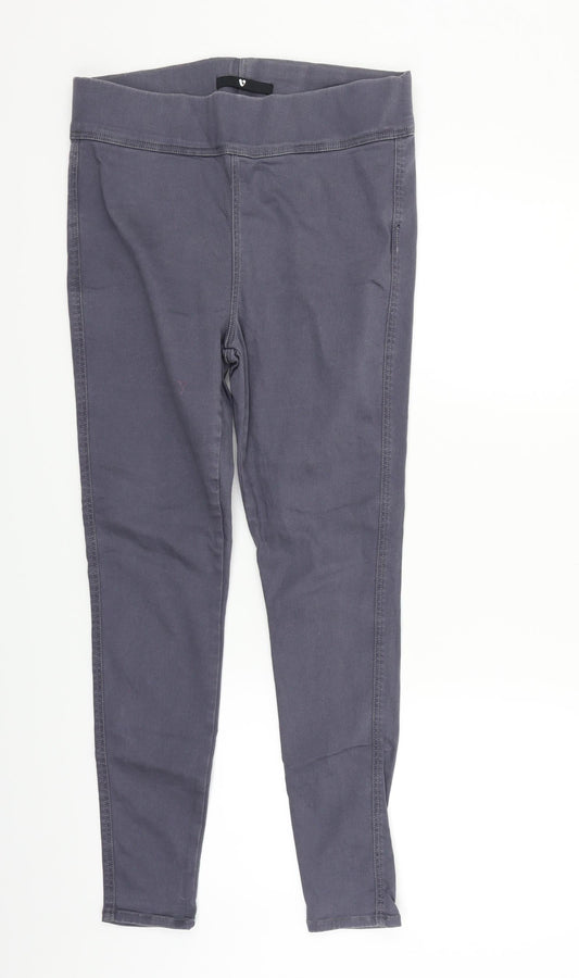 Very Womens Grey   Trousers  Size 14 L27 in