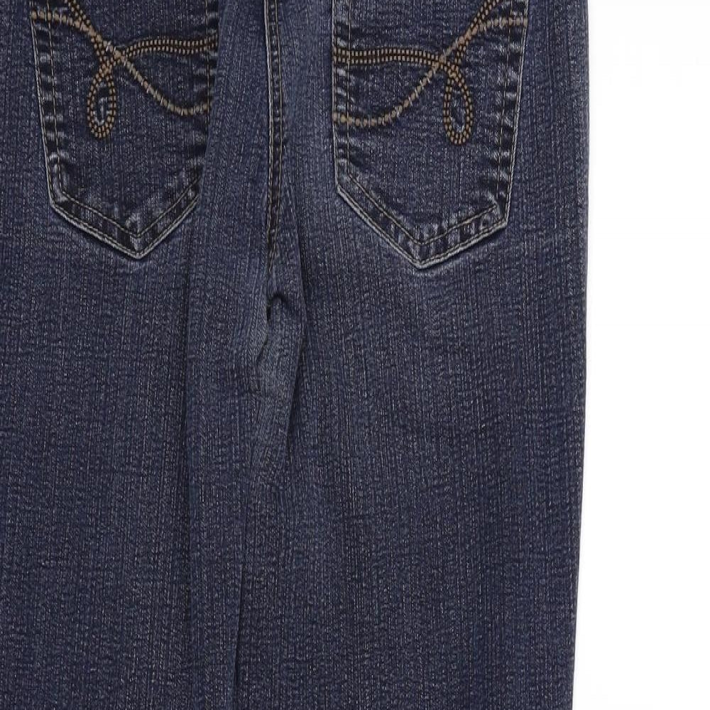 Debenhams Womens Blue   Trousers  Size 12 L28 in