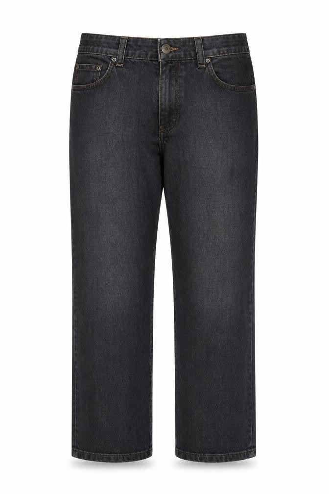 Papaya Womens Black   Trousers  Size 12 L29 in