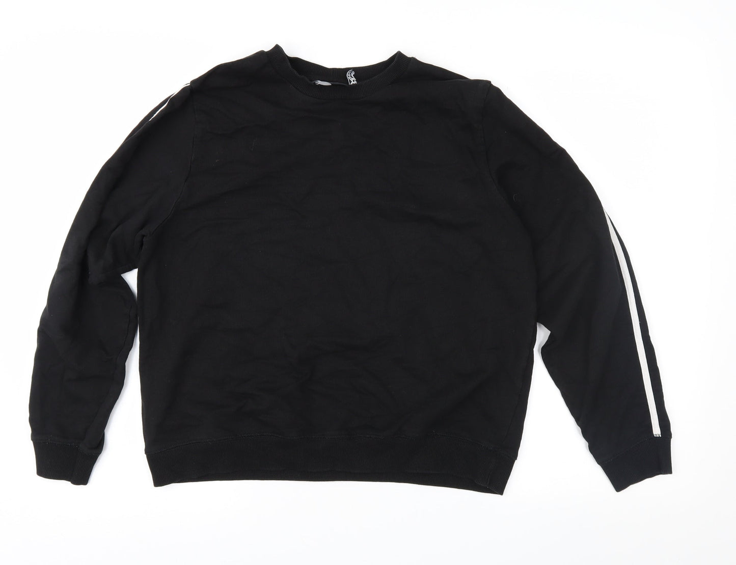 ASOS Womens Black   Pullover Sweatshirt Size 14