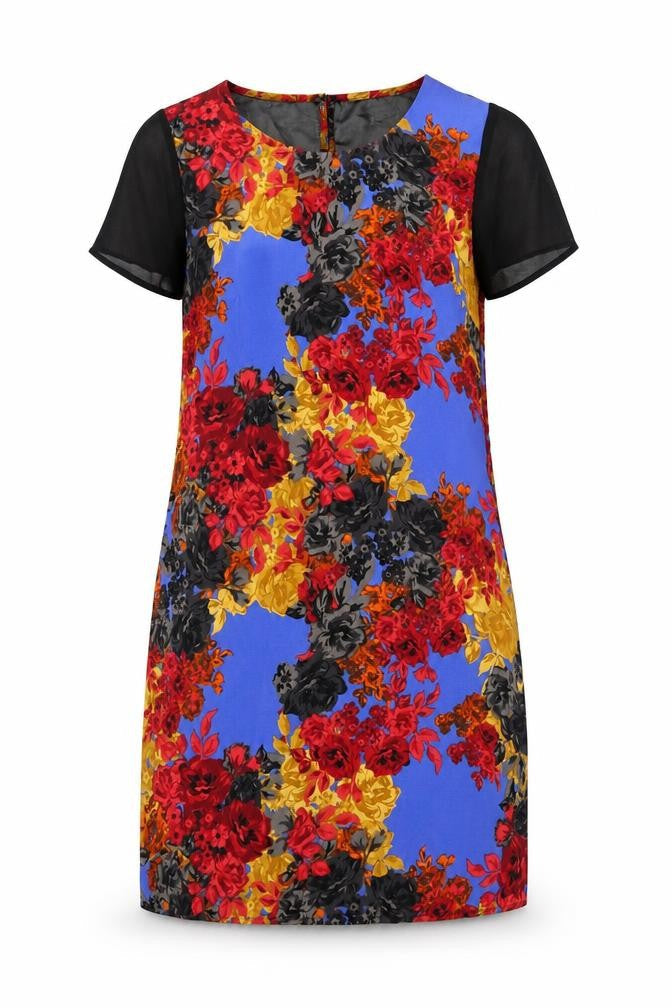 Next Womens Multicoloured Floral  Shift  Size 10